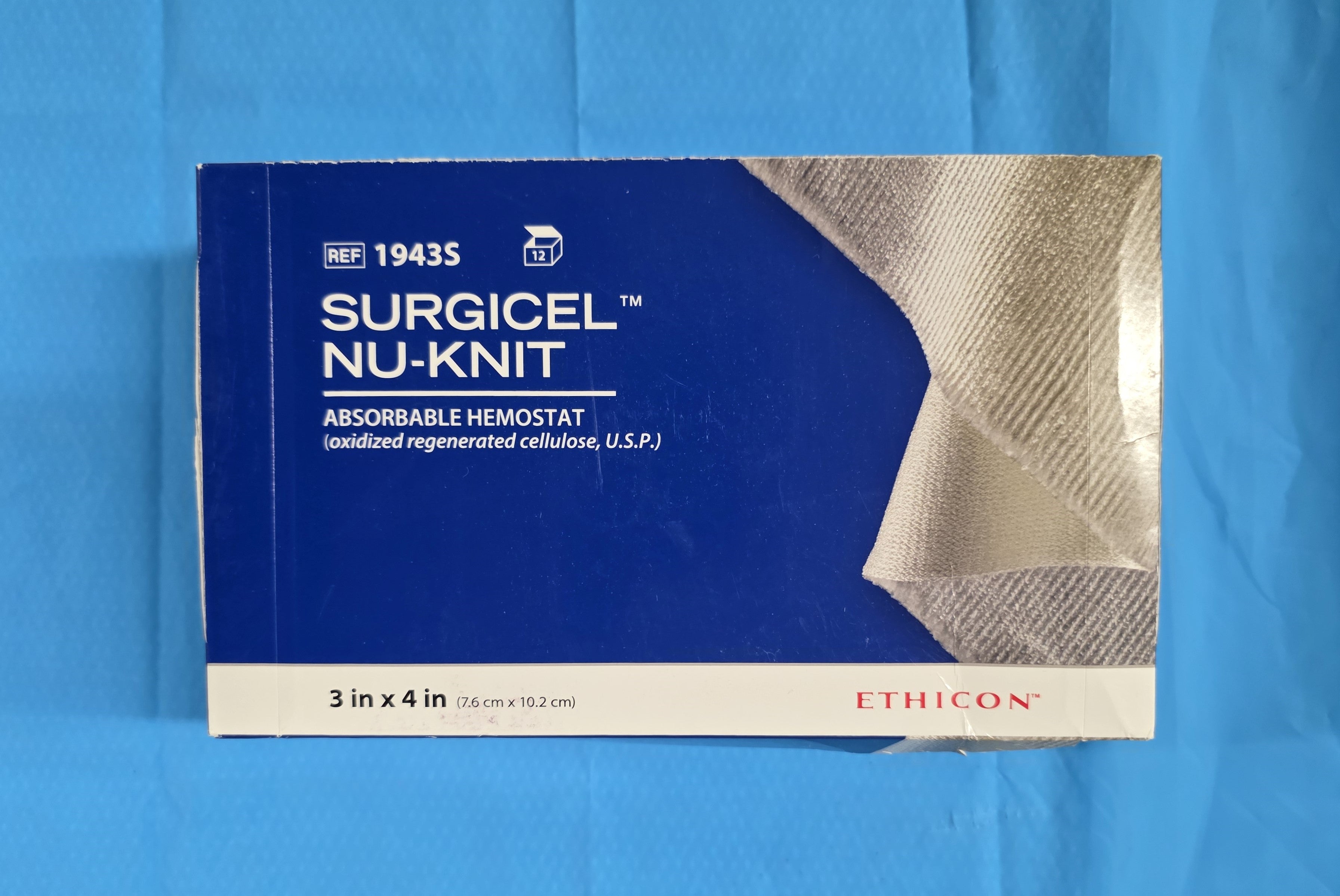 SURGICEL Nu-Knit Absorbable Hemostat 1943S – Wholesale Medical Supply