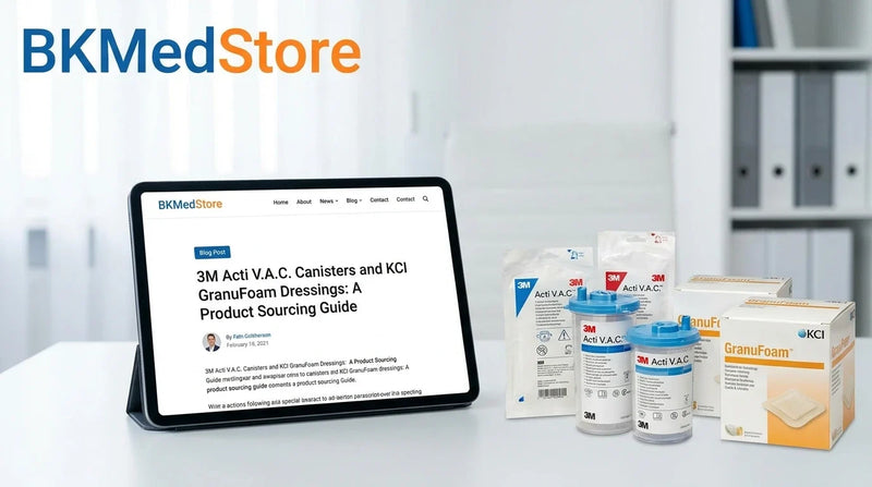 3M Acti V.A.C. Canisters and KCI GranuFoam Dressings: A Product Sourcing Guide