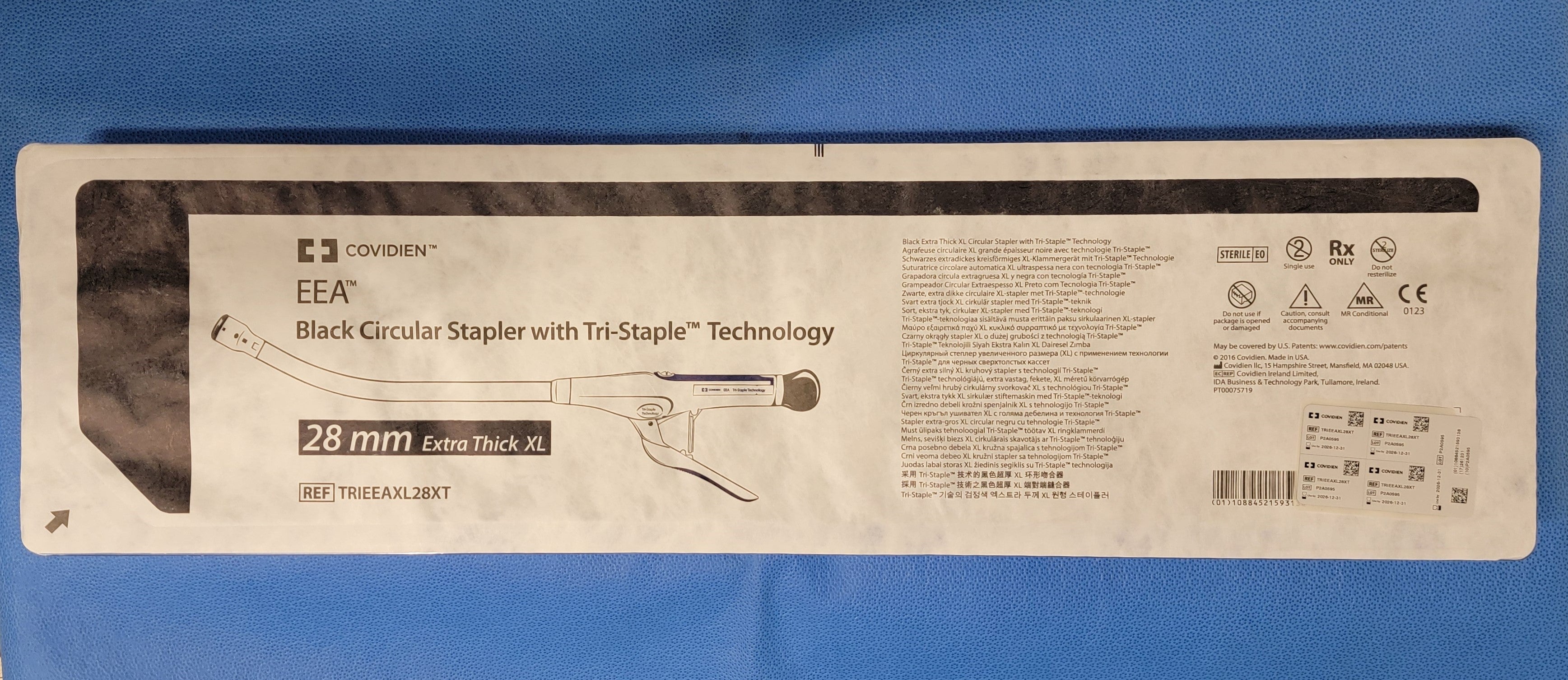 COVIDIEN EEA Black Circular Stapler TRIEEAXL28XT