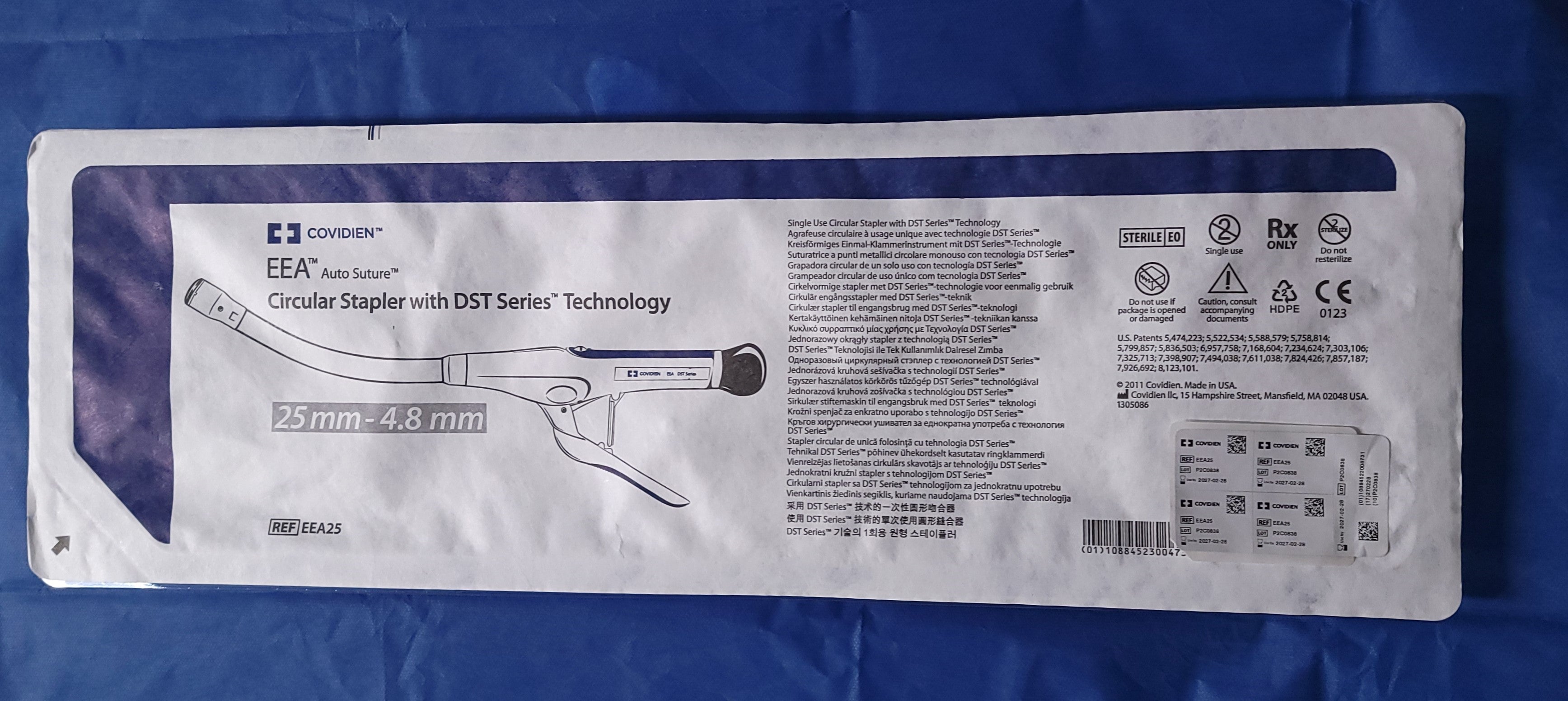 COVIDIEN EEA Circular Stapler with DST EEA25