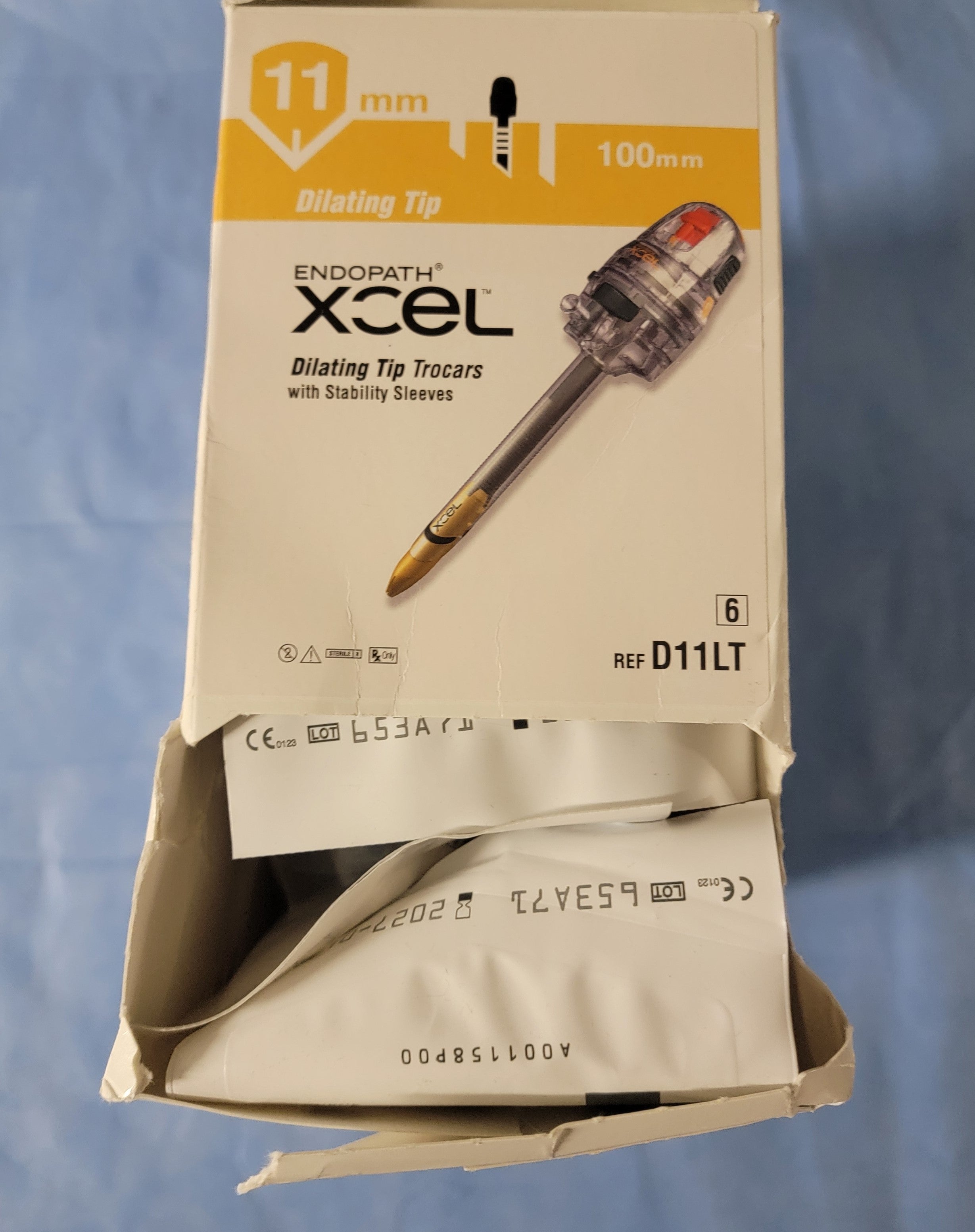 Ethicon Endo-Surgery ENDOPATH XCEL D11LT (box of 6)