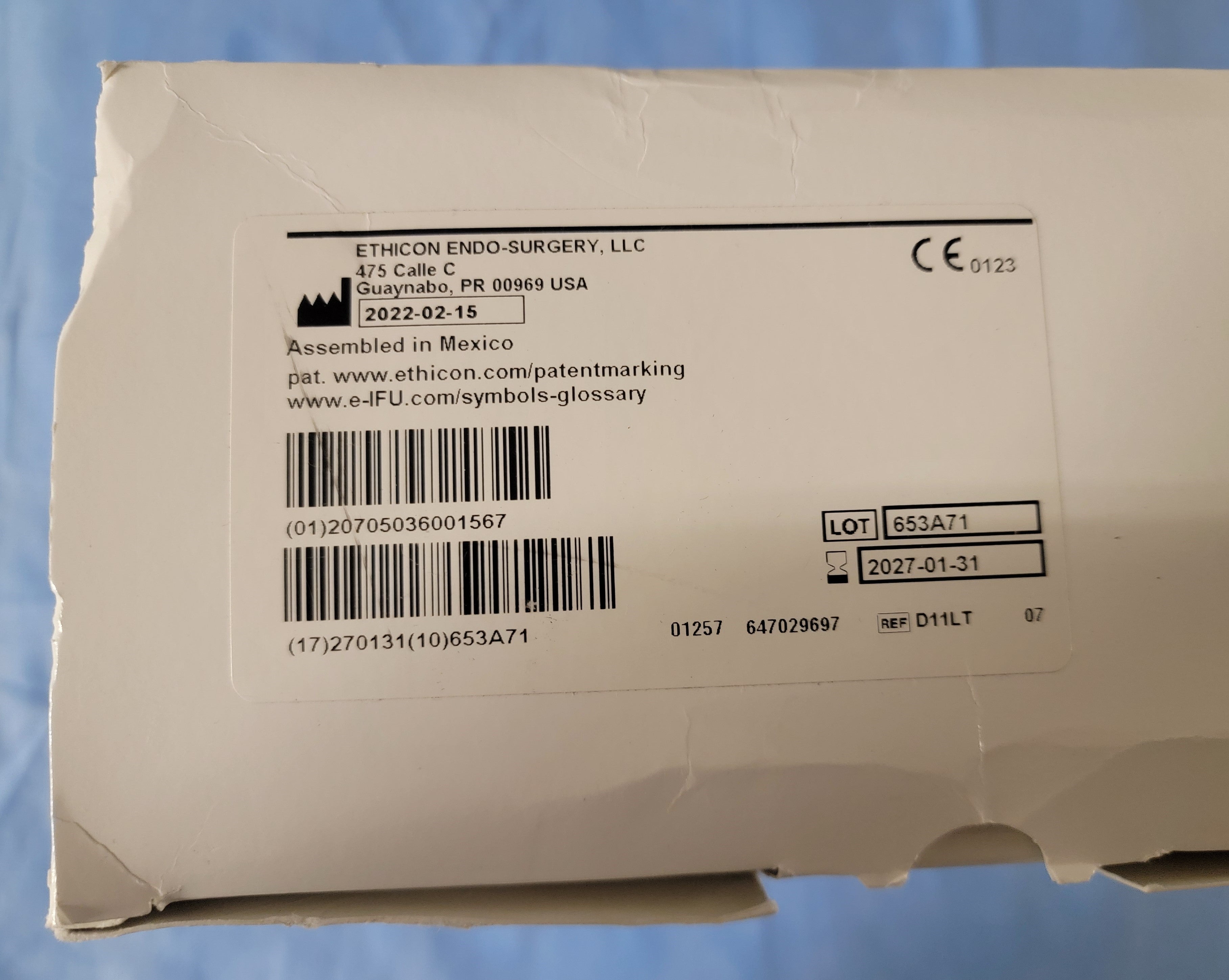 Ethicon Endo-Surgery ENDOPATH XCEL D11LT (box of 6)