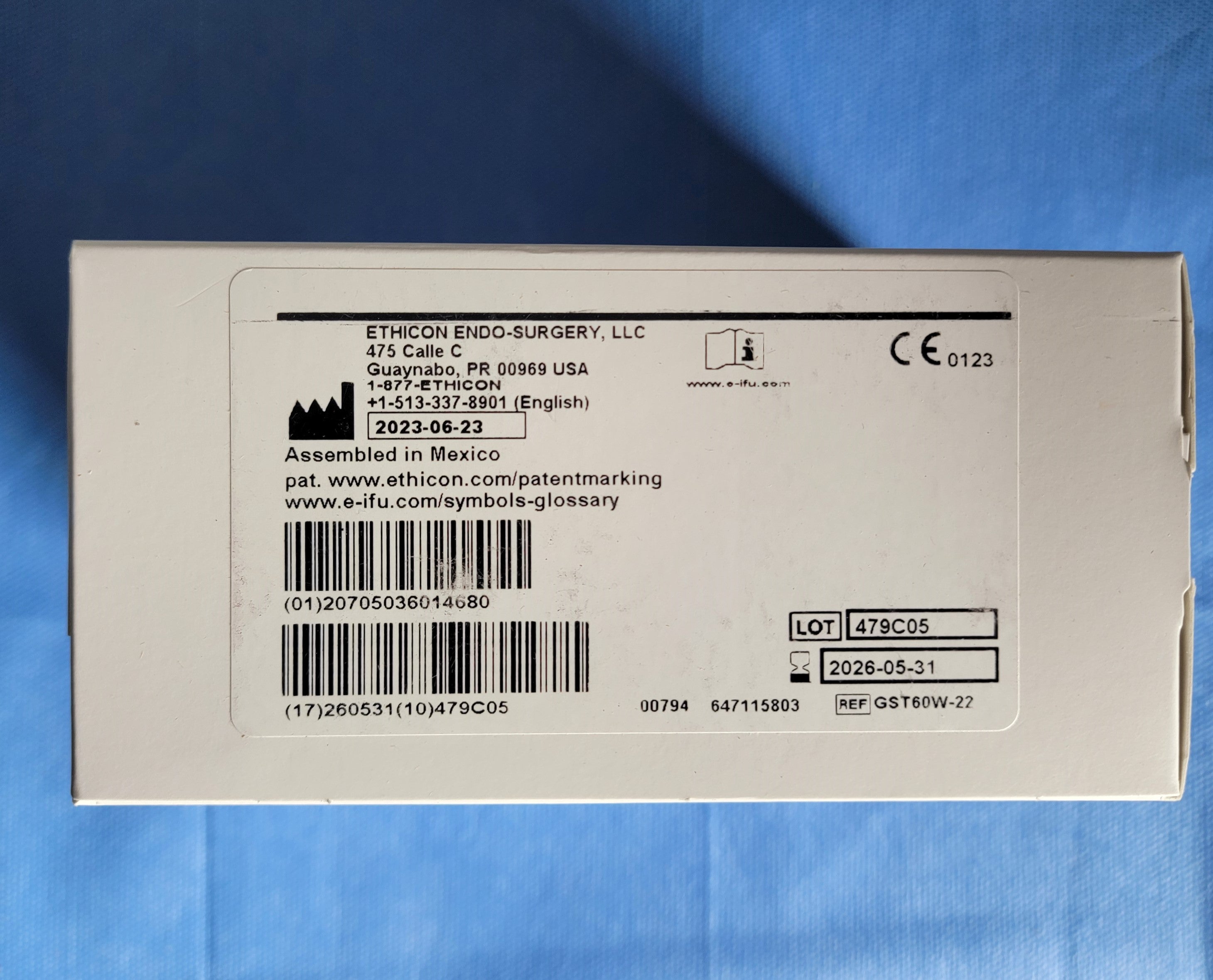 Ethicon Endo-Surgery GST60W Echelon Endopath (05/2026)