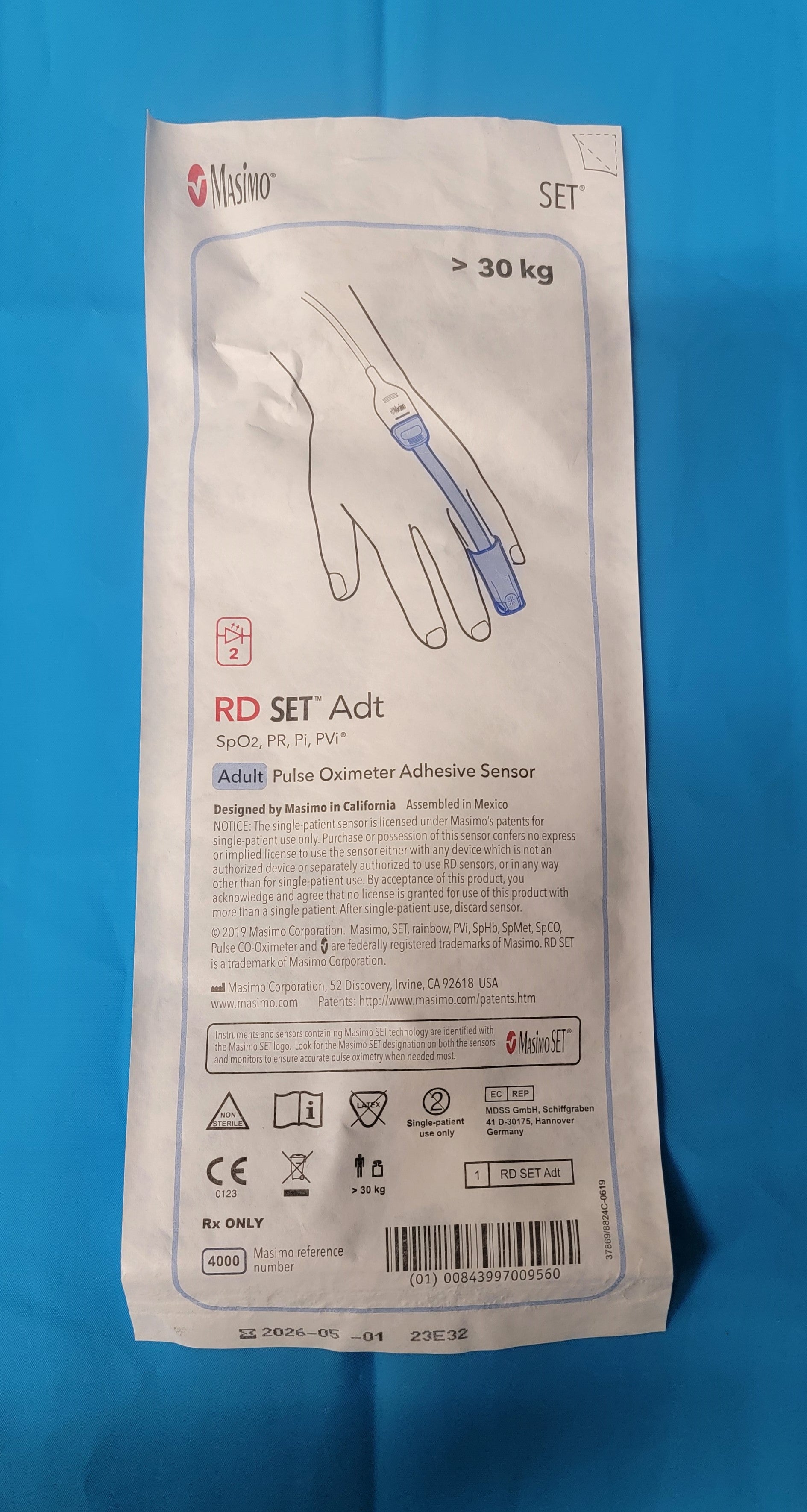 Masimo Rd Set Adt Masimo RD SET Adt 4000 (05/2026) – BKMedStore