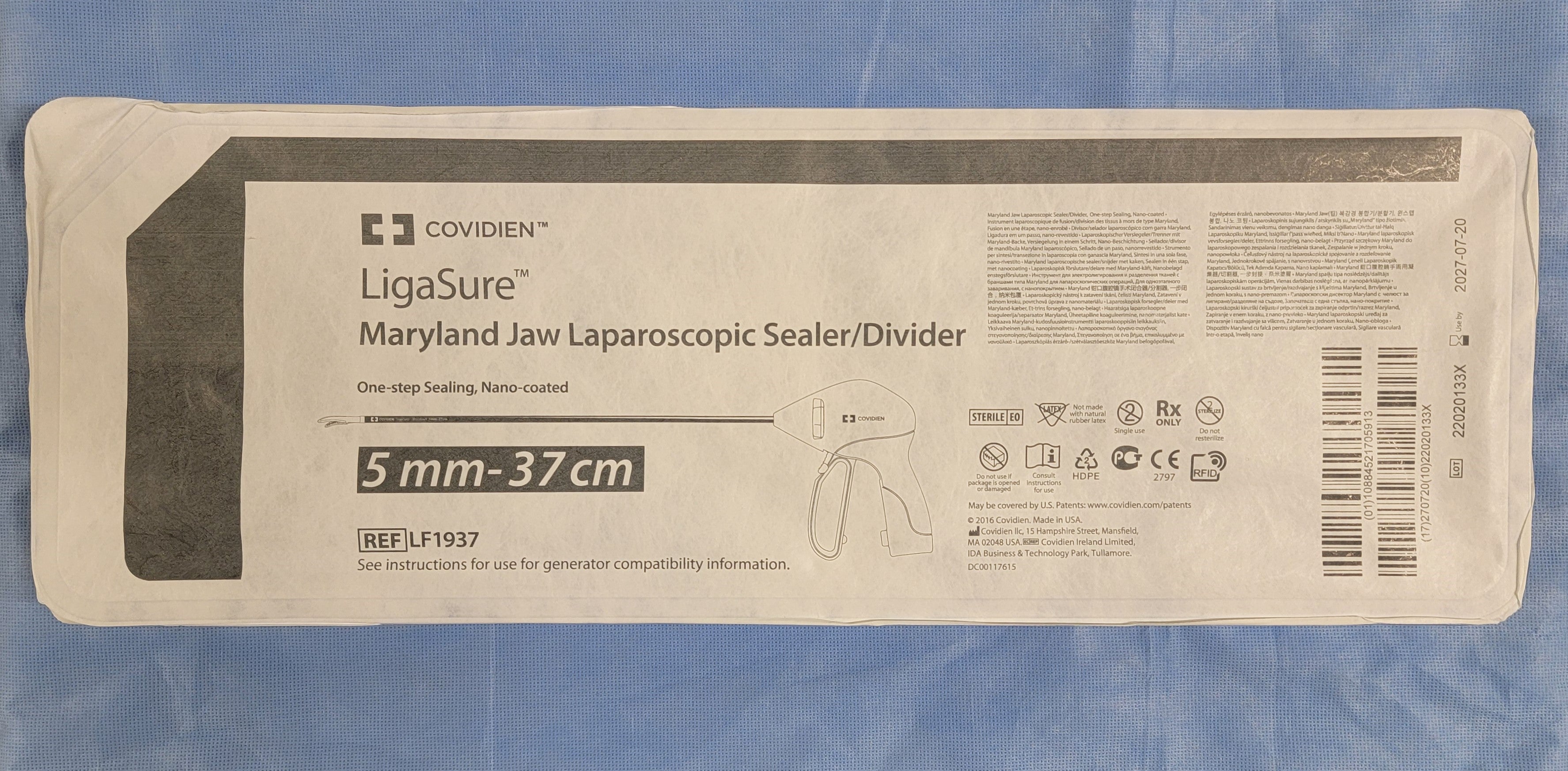 COVIDIEN Ligasure Maryland Jaw Laparoscopic Sealer
