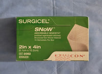 SURGICEL SNoW Absorbable Hemostat 2in x 4in (2082) (10/2026)