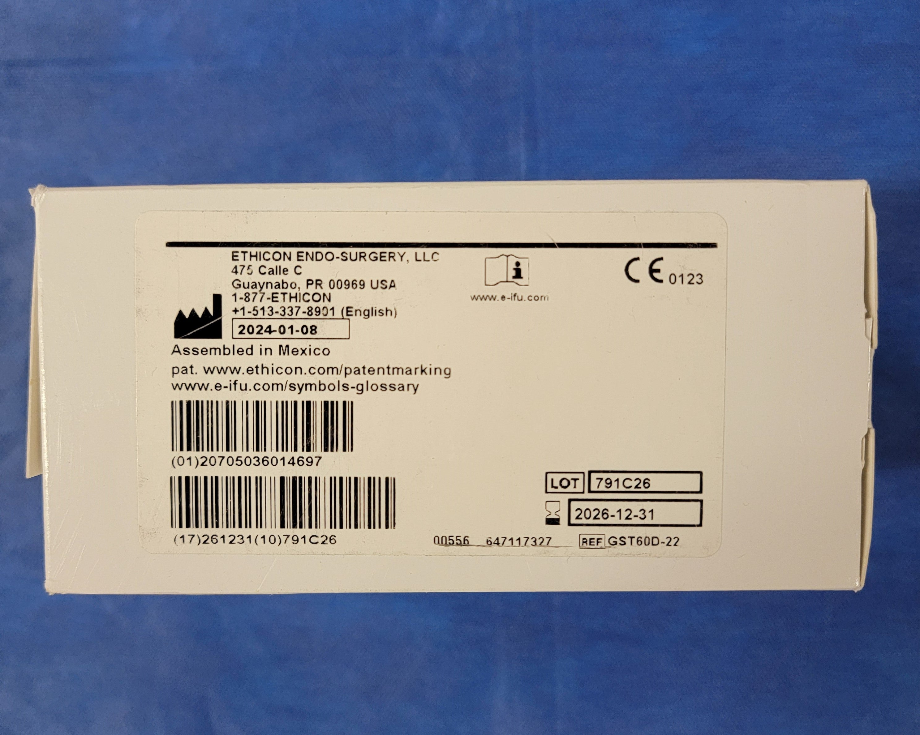 Ethicon Endo-Surgery GST60D Echelon Endopath (12/31/2026)