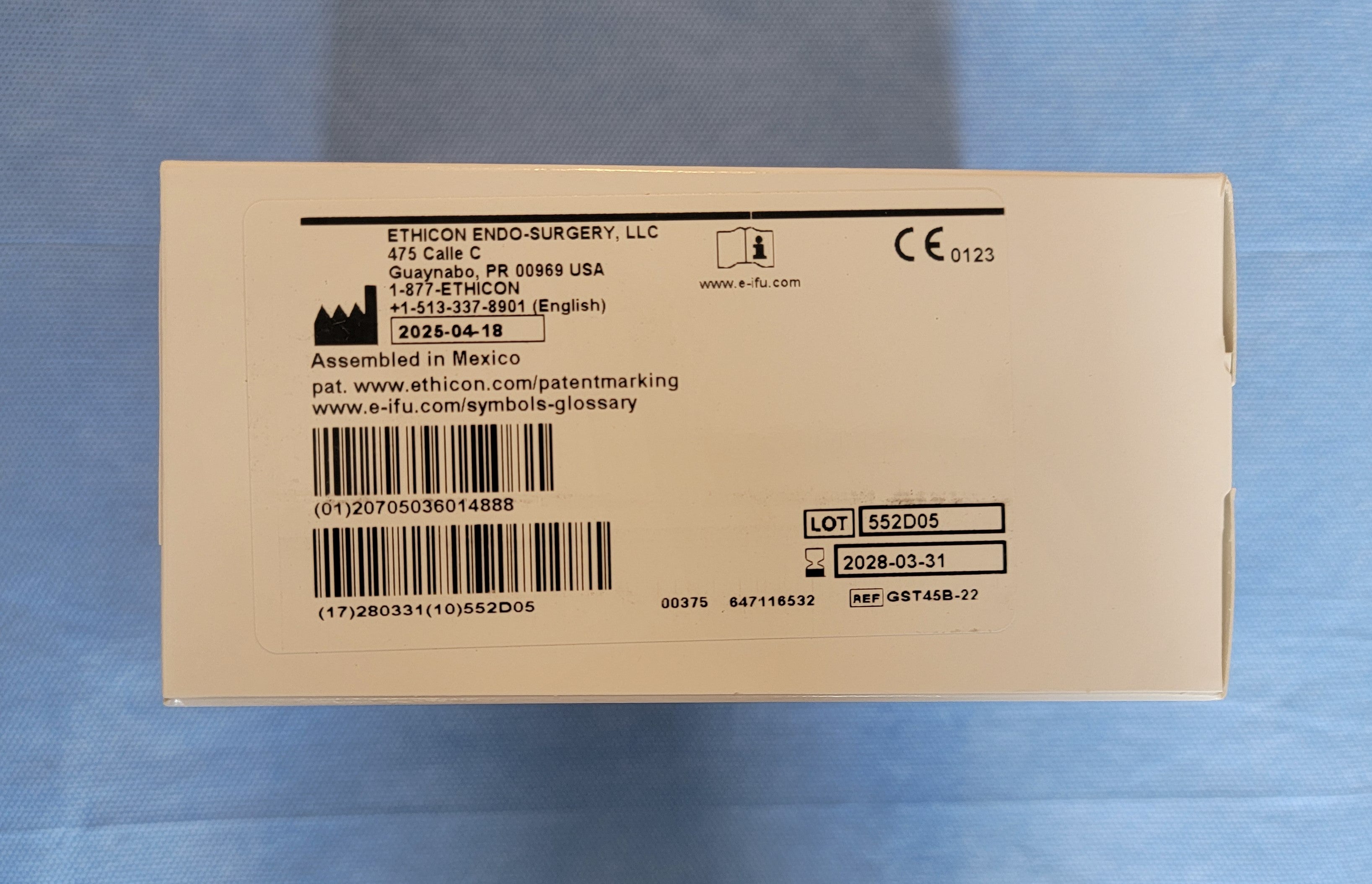 Ethicon Endo-Surgery GST45B Echelon Endopath (03/2028)