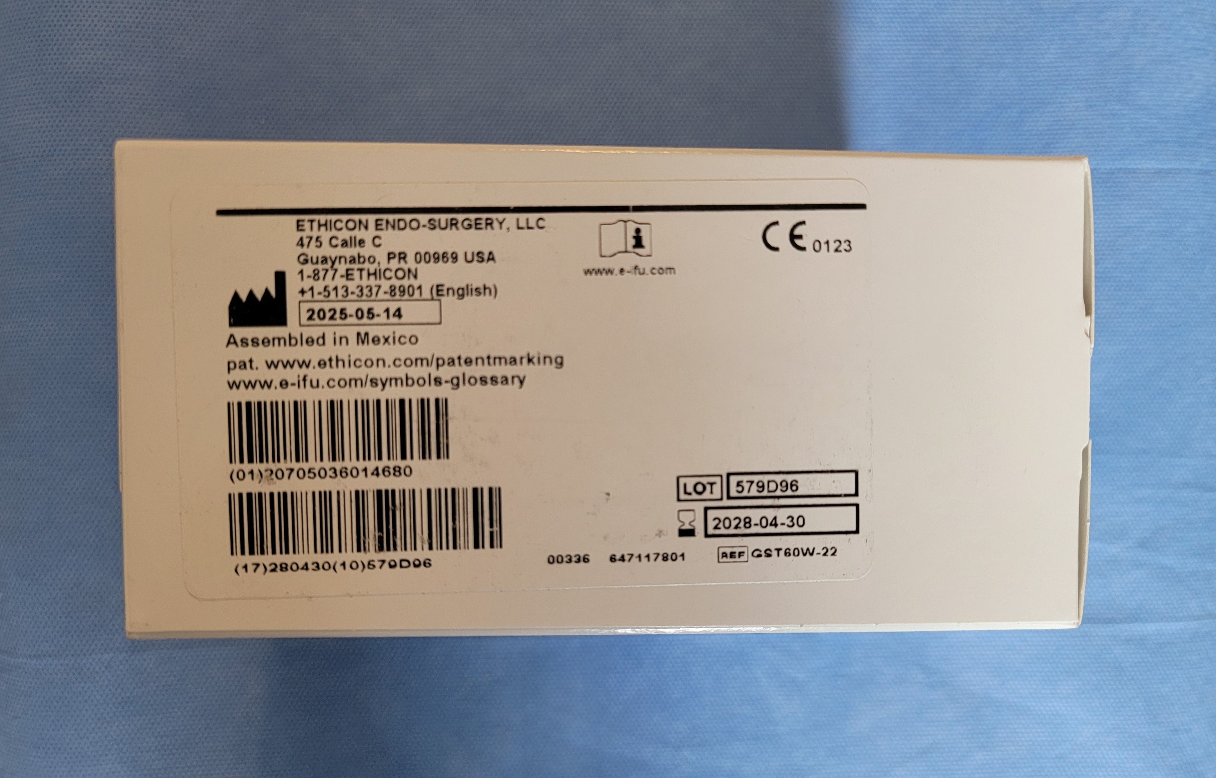 Ethicon Endo-Surgery GST60W Echelon Endopath (04/2028)