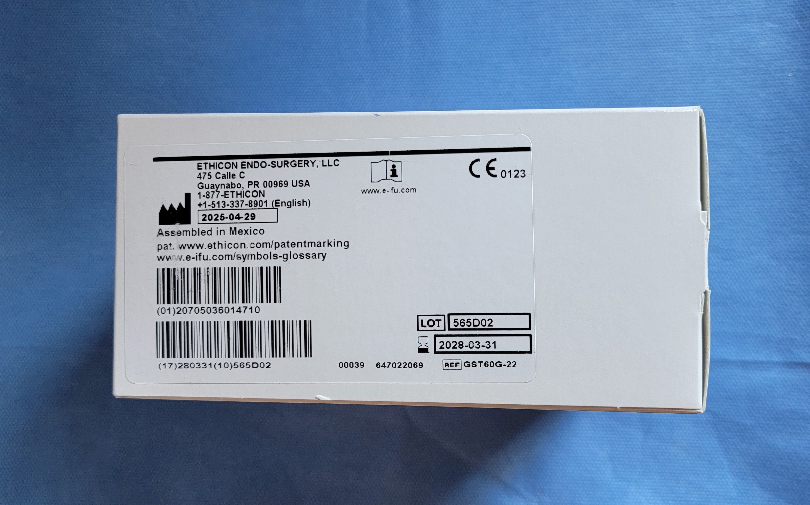 Ethicon Endo-Surgery GST60G Echelon Endopath (03/31/2028)
