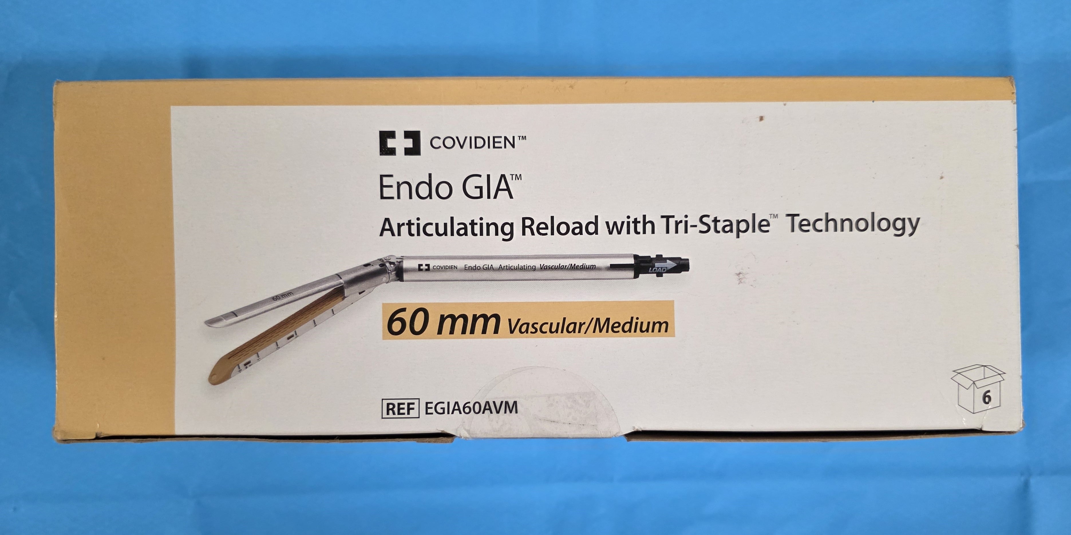 COVIDIEN Endo GIA Articulating Reload 60mm EGIA60AVM (2028)