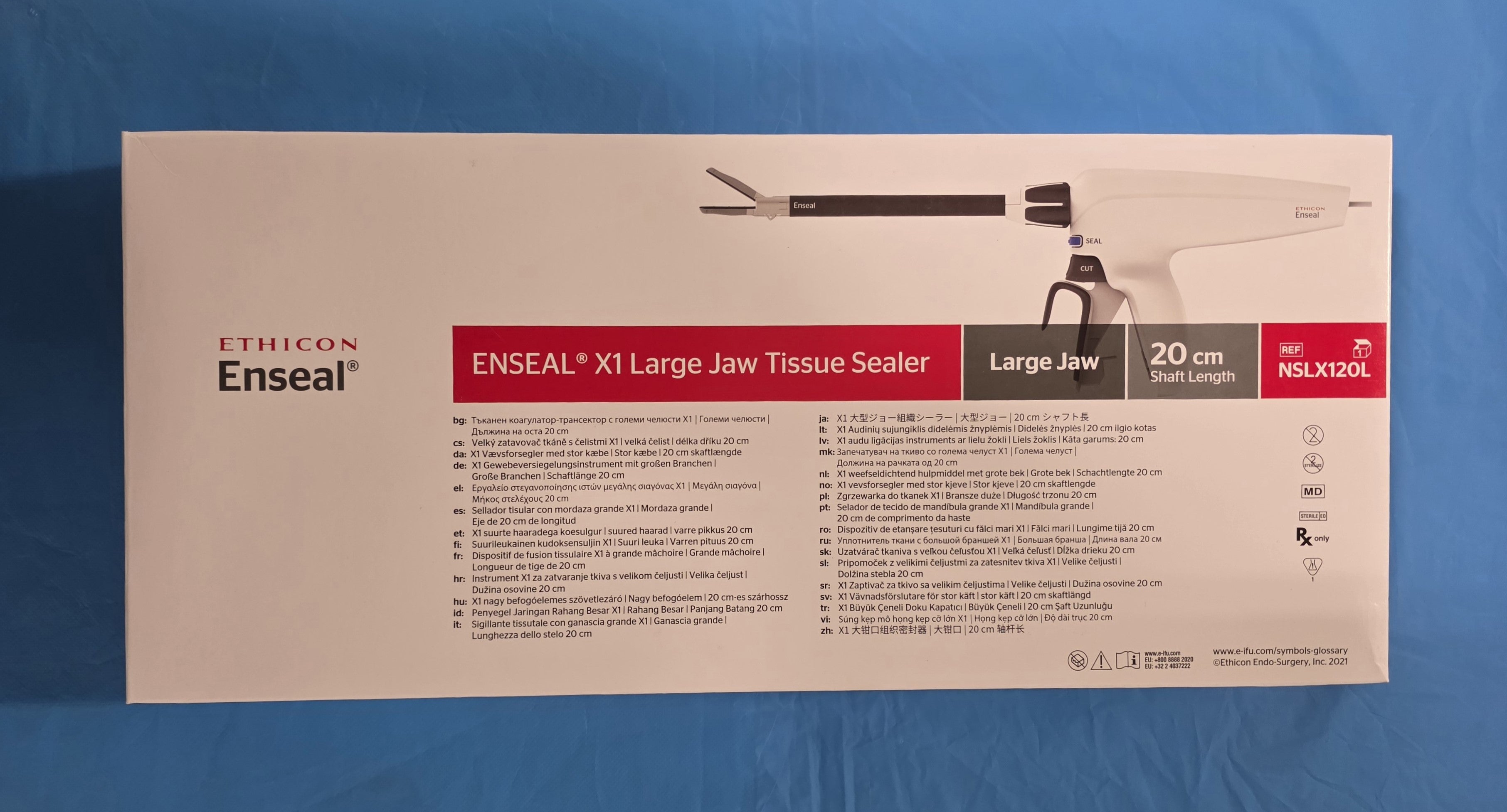 Ethicon Enseal X1 Tissue Sealer NSLX120L (2027)