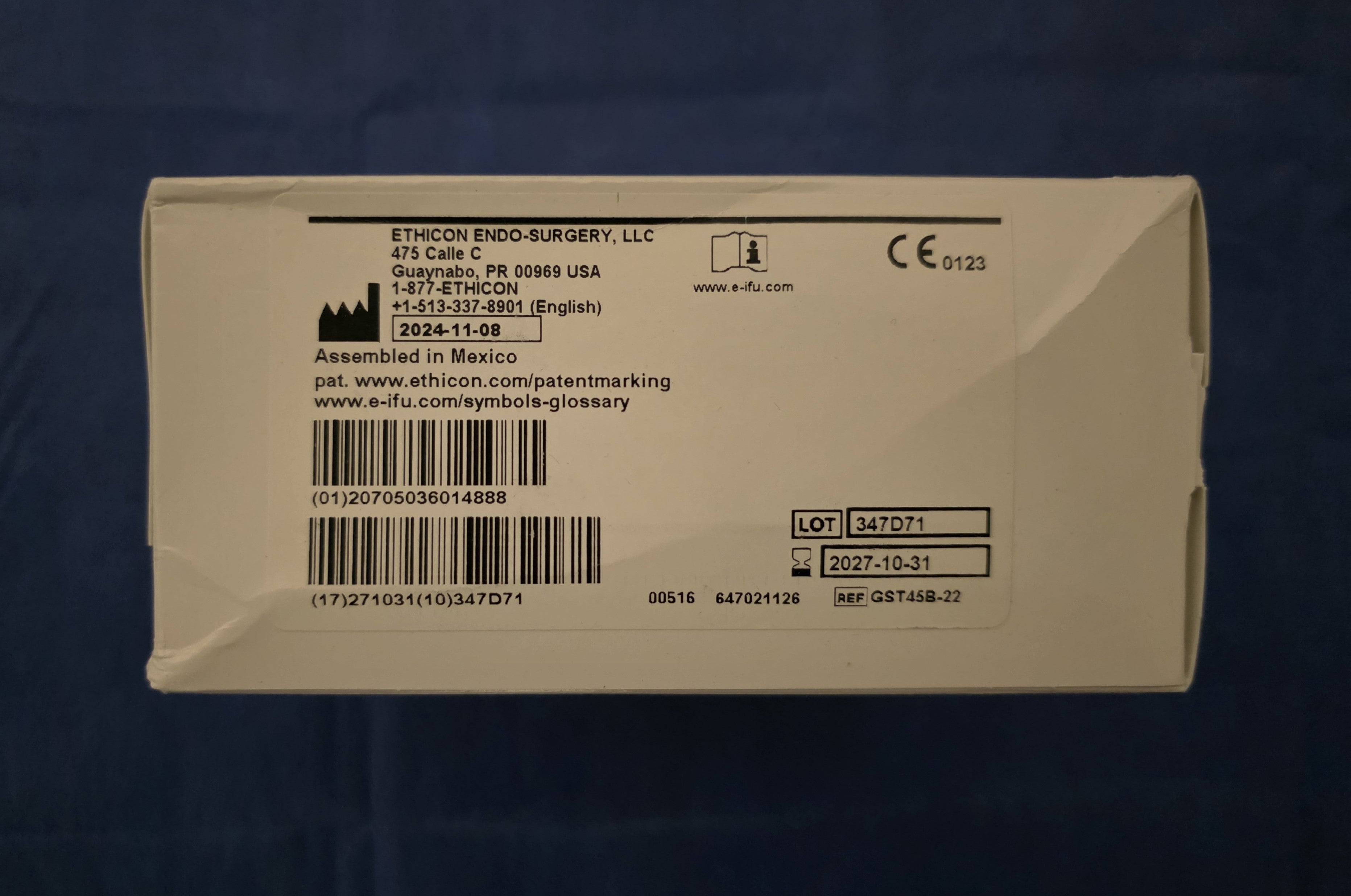 Ethicon Endo-Surgery GST45B Echelon Endopath (10/2027)
